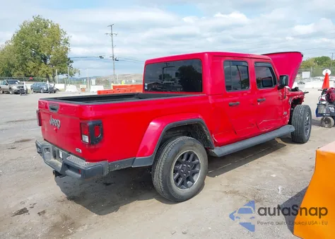 2021 Jeep Gladiator Overland 4X4 from USA, damaged, VIN 1C6HJTFG3ML565764
